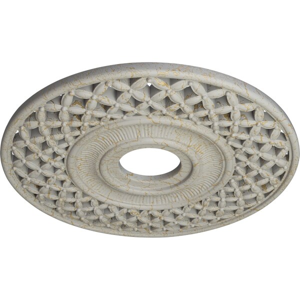 Robin Ceiling Medallion (Fits Canopies Up To 6 1/4), 22 1/4OD X 4 3/4ID X 1 1/4P